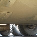 Military troops anti-mine system